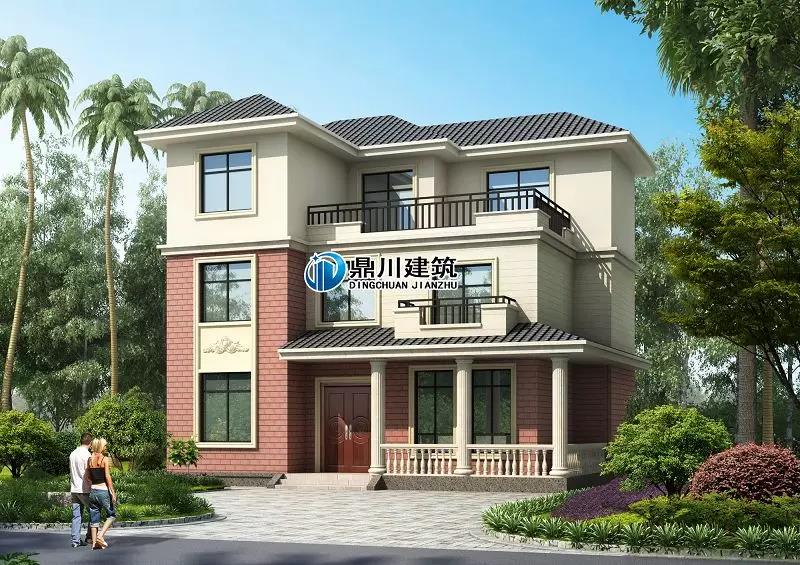 【分享】江西網友花30萬建成帶門面的農村別墅，臨街地基很適合！