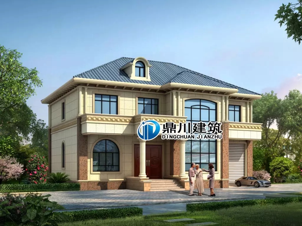 農村自建房巧用羅馬柱，讓房子高端大氣還不貴！