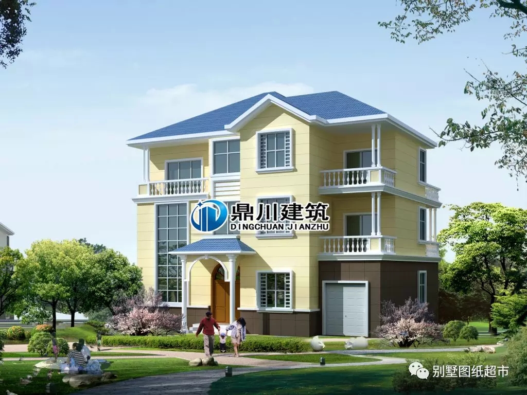 10款簡潔大方經(jīng)濟(jì)型三層自建別墅，第1款造價(jià)20萬，第6款最漂亮！